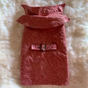 Pink Light Duty Fashionable Medium Dog Jacket